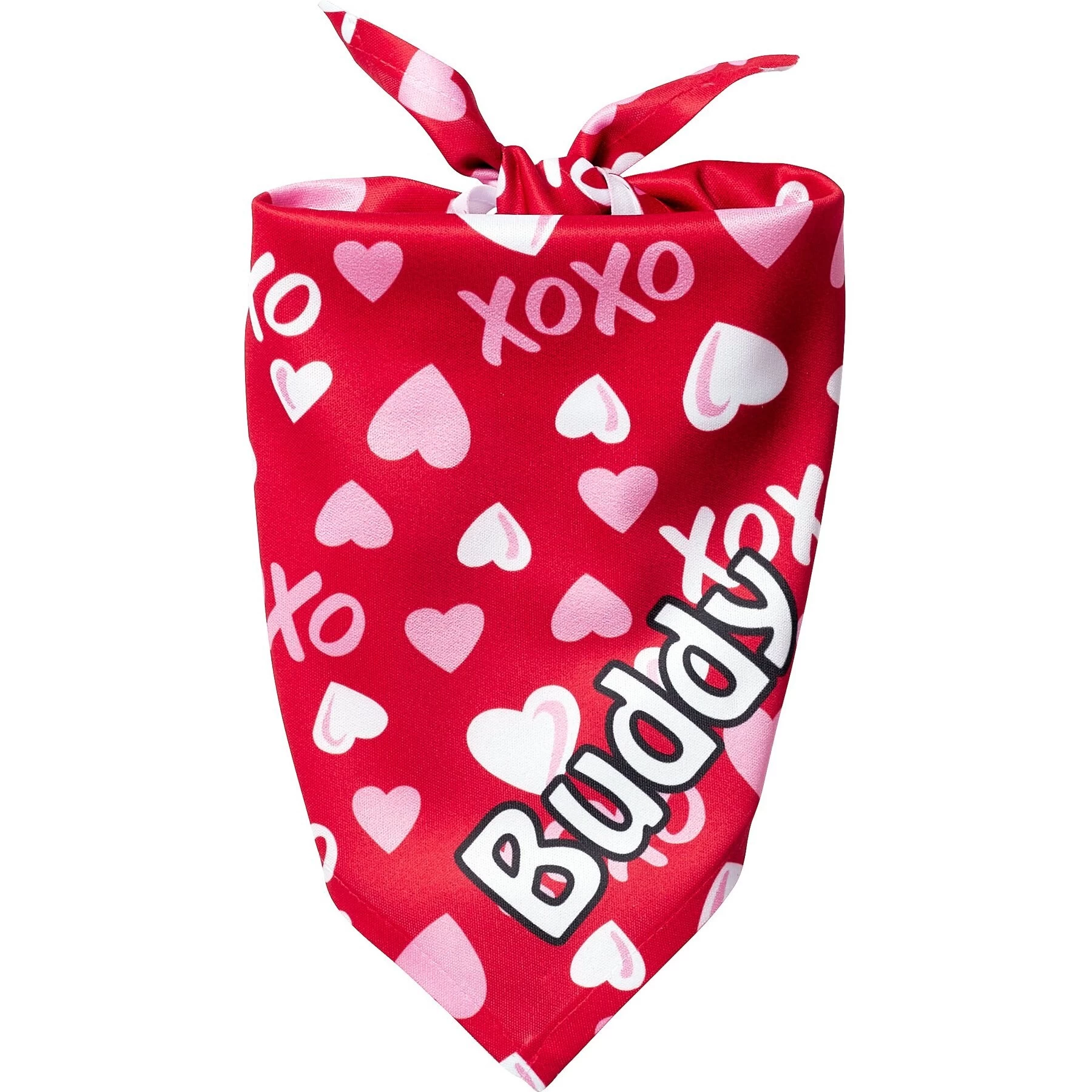 Frisco XOXO Hearts Personalized Dog & Cat Bandana 1 Frisco XOXO Hearts Personalized Dog & Cat Bandana