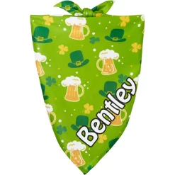 Frisco Green Ale Personalized Dog & Cat Bandana
