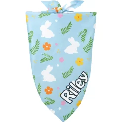 Frisco Easter Bunny Personalized Dog & Cat Bandana