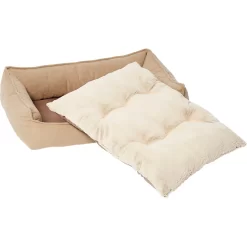 Frisco Faux Felt Flange Edge Bolster Cat & Dog Bed -Frisco Shop 255166 PT2. AC SS1800 V1616011910
