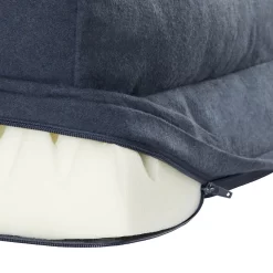 Frisco Faux Felt Orthopedic Sofa Bolster Dog Bed W/Removable Cover -Frisco Shop 255183 PT5. AC SS1800 V1651777623