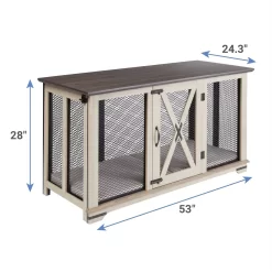 Frisco "Denver" Dog Crate Credenza & Mat Kit -Frisco Shop 255326 PT2. AC SS1800 V1682698710