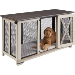 Frisco "Denver" Dog Crate Credenza & Mat Kit -Frisco Shop 255326 PT3. AC SS1800 V1617037359