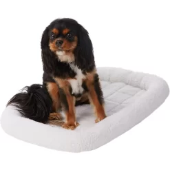 Frisco Fold & Carry Single Door Collapsible Wire Dog Crate & Frisco Quilted Dog Crate Mat -Frisco Shop 255493 PT4. AC SS1800 V1603545111