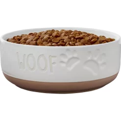 Frisco Paw Prints Non-skid Ceramic Bowl -Frisco Shop 256072 PT3. AC SS1800 V1615310843