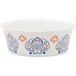 Frisco Bohemian Non-Skid Stainless Steel Dog & Cat Bowl