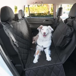 Frisco Premium Quilted Water Resistant Hammock Car Seat Cover With Seatbelt Tether & Travel Bag