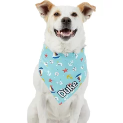 Frisco Nautical Personalized Dog & Cat Bandana -Frisco Shop 258762 PT6. AC SS1800 V1619559518