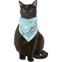 Frisco Nautical Personalized Dog & Cat Bandana -Frisco Shop 258762 PT7. AC SS1800 V1619558224