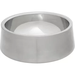 Frisco Insulated Non-Skid Flair Stainless Steel Dog & Cat Bowl