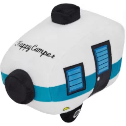 Frisco Road Trip Happy Camper Plush Squeaky Dog Toy