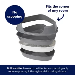 Frisco Corner Sifting Cat Litter Box With Rim 6 Frisco Corner Sifting Cat Litter Box With Rim -Frisco Shop 264933 PT2. AC SS1800 V1675279993