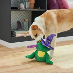 Frisco Magic Wizard Frog Plush Squeaky Dog Toy -Frisco Shop 265588 PT3. AC SS1800 V1620939075