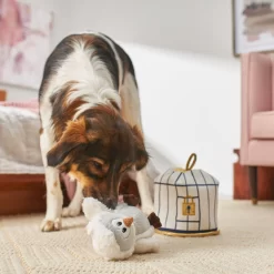 Frisco Magic Owl & Cage 2-in-1 Plush Squeaky Dog Toy -Frisco Shop 265592 PT3. AC SS1800 V1620938916