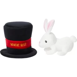 Frisco Magic Rabbit In A Hat 2-in-1 Plush Squeaky Dog Toy -Frisco Shop 265616 PT2. AC SS1800 V1623117772