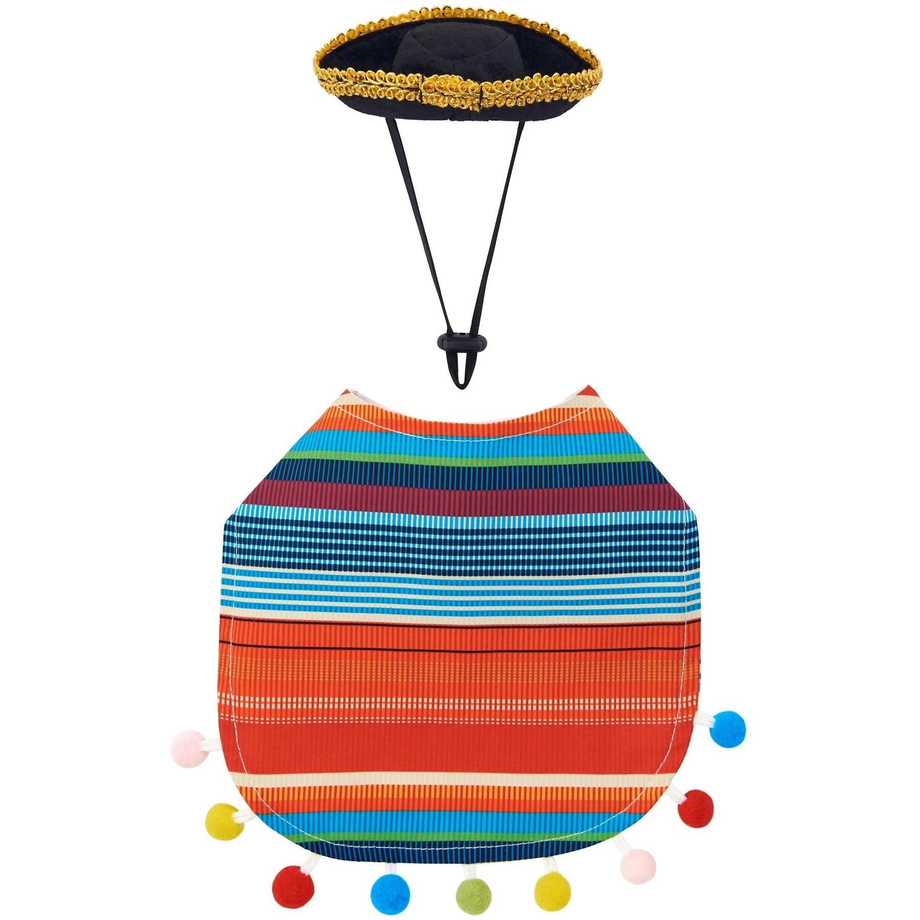 Frisco Serape Guinea Pig Costume, One Size 3 Frisco Serape Guinea Pig Costume, One Size - Image 3