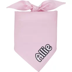 Frisco Solid Pastel Personalized Dog & Cat Bandana