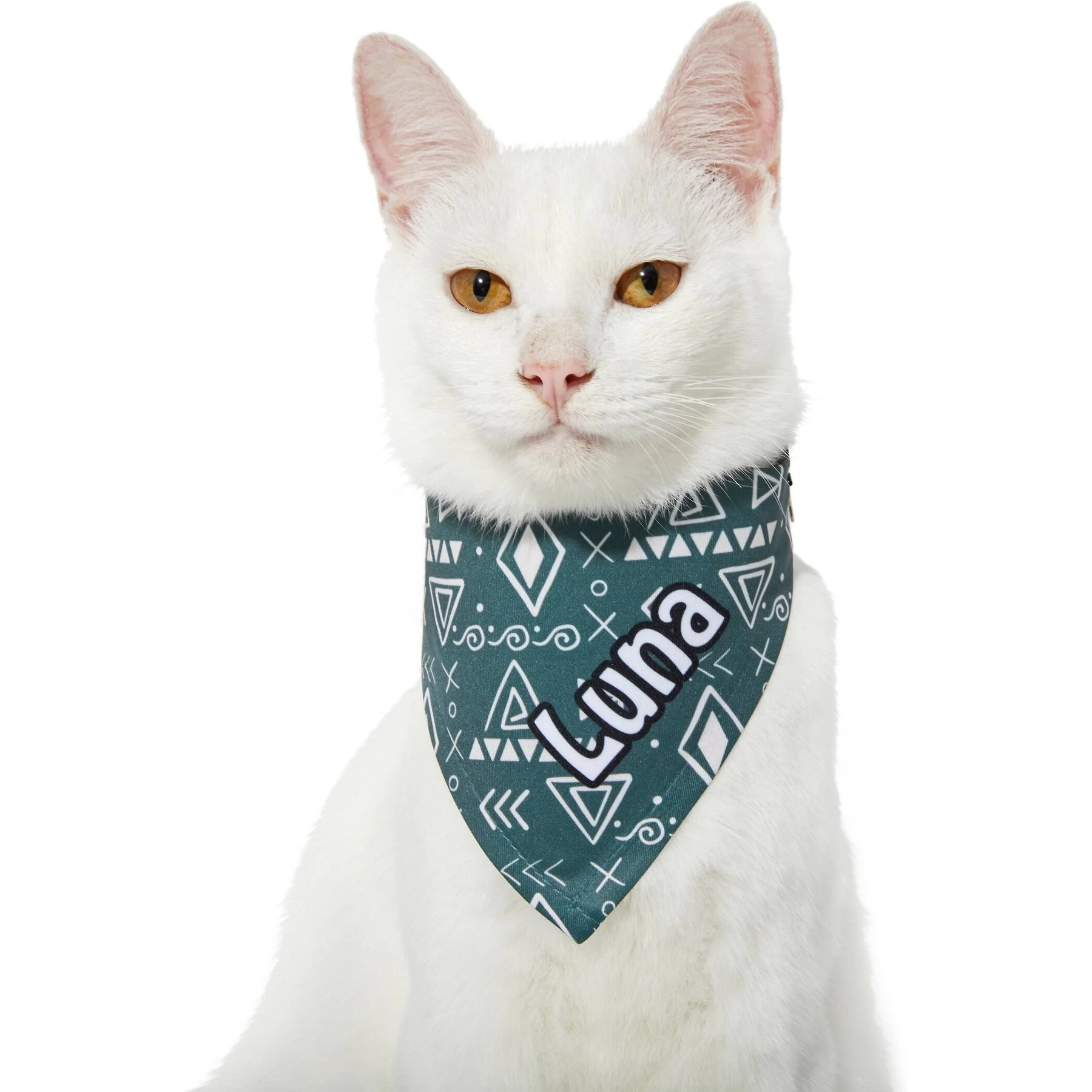 Frisco Boho Geo Personalized Dog & Cat Bandana 8 Frisco Boho Geo Personalized Dog & Cat Bandana - Image 8