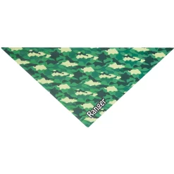 Frisco Green Camo Personalized Dog & Cat Bandana -Frisco Shop 267563 PT3. AC SS1800 V1623093485
