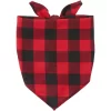 Red Buffalo Plaid Dog & Cat Bandana