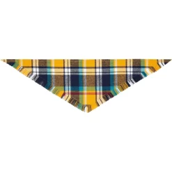 Frisco Blue/Yellow Plaid Dog & Cat Flannel Bandana 12 Frisco Blue/Yellow Plaid Dog & Cat Flannel Bandana -Frisco Shop 267901 PT4. AC SS1800 V1637689929