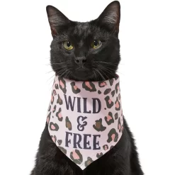 Frisco Pink Leopard Dog & Cat Bandana 11 Frisco Pink Leopard Dog & Cat Bandana -Frisco Shop 267922 PT3. AC SS1800 V1637687868