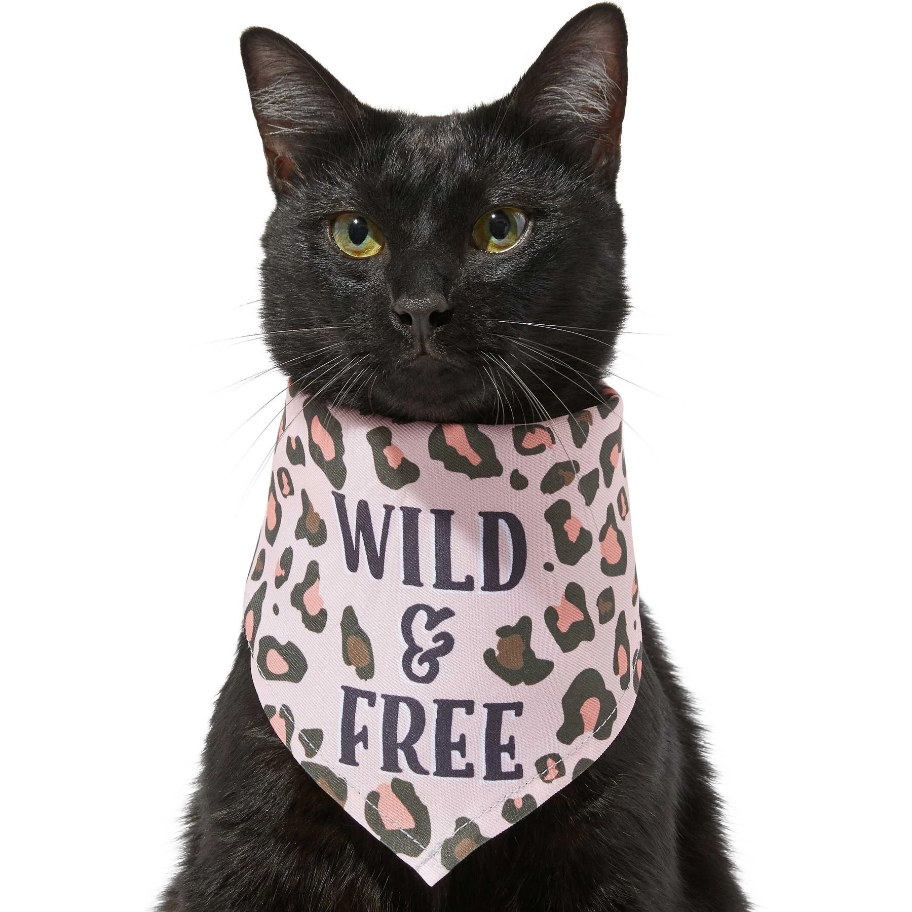 Frisco Pink Leopard Dog & Cat Bandana 4 Frisco Pink Leopard Dog & Cat Bandana - Image 4