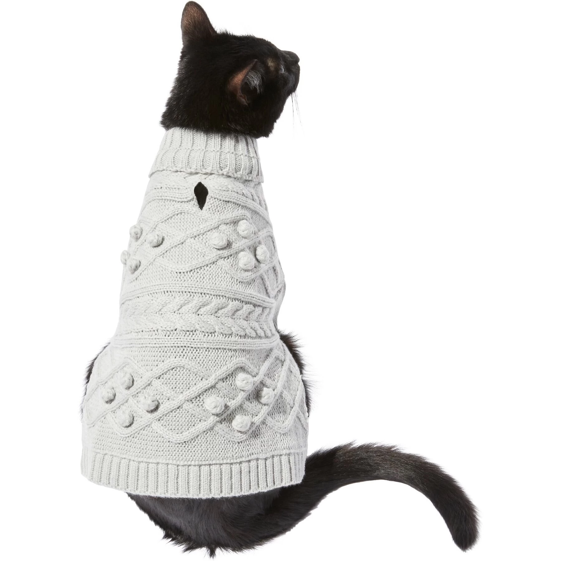 Frisco Boho Bobble-Knit Dog & Cat Sweater 3 Frisco Boho Bobble-Knit Dog & Cat Sweater - Image 3