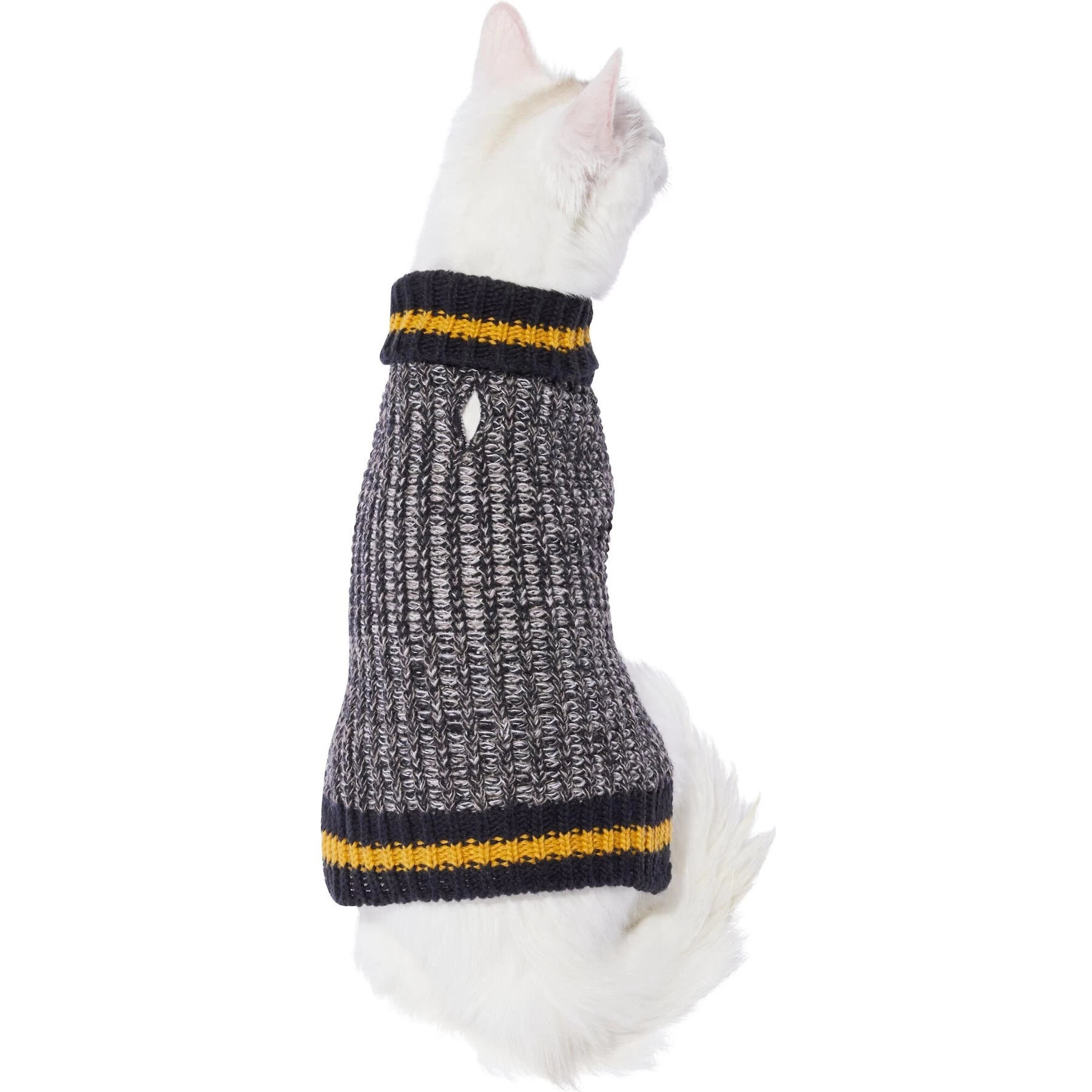 Frisco Heathered Knit Dog & Cat Sweater With 60% Recycled Content 3 Frisco Heathered Knit Dog & Cat Sweater With 60% Recycled Content - Image 3