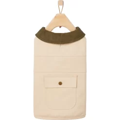 Frisco Mediumweight Cotton Duck Canvas Dog & Cat Jacket, Tan -Frisco Shop 268223 PT4. AC SS1800 V1628741877
