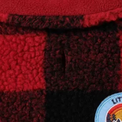 Frisco Mediumweight Red Plaid Insulated Dog & Cat Sherpa Coat -Frisco Shop 268320 PT6. AC SS1800 V1628779412