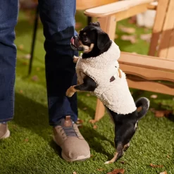 Frisco Lightweight Soft Sherpa Dog & Cat Coat, Oatmeal 13 Frisco Lightweight Soft Sherpa Dog & Cat Coat, Oatmeal -Frisco Shop 268328 PT8. AC SS1800 V1629835850