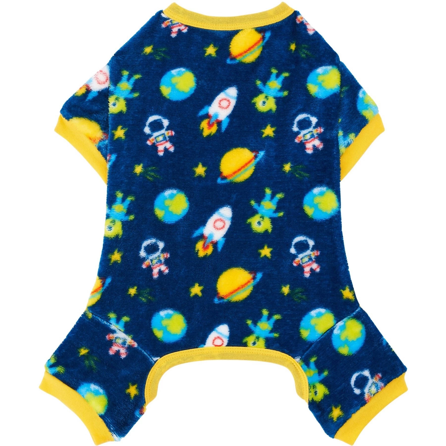 Frisco Dog & Cat Cozy Plush Fleece PJs, Outer Space 1 Frisco Dog & Cat Cozy Plush Fleece PJs, Outer Space
