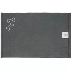 Frisco Embroidered Pawprint Microfiber Dog Bath Towel -Frisco Shop 269029 PT2. AC SS1800 V1624454034