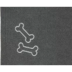 Frisco Embroidered Pawprint Microfiber Dog Bath Towel -Frisco Shop 269029 PT3. AC SS1800 V1624453688