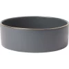 Frisco Modern Gold Rim Ceramic Dog & Cat Bowl