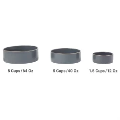 Frisco Modern Gold Rim Ceramic Dog & Cat Bowl -Frisco Shop 270187 PT6. AC SS1800 V1627670005