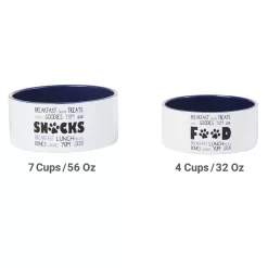 Frisco Food & Paw Non-skid Ceramic Dog Bowl -Frisco Shop 270195 PT5. AC SS1800 V1620912525