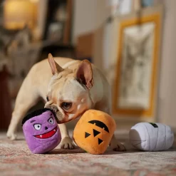 Frisco Halloween Haunted Friends Plush Squeaky Dog Toy, 3 Count -Frisco Shop 270533 PT3. AC SS1800 V1689878438