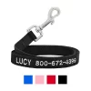 Frisco Solid Nylon Personalized Dog Leash