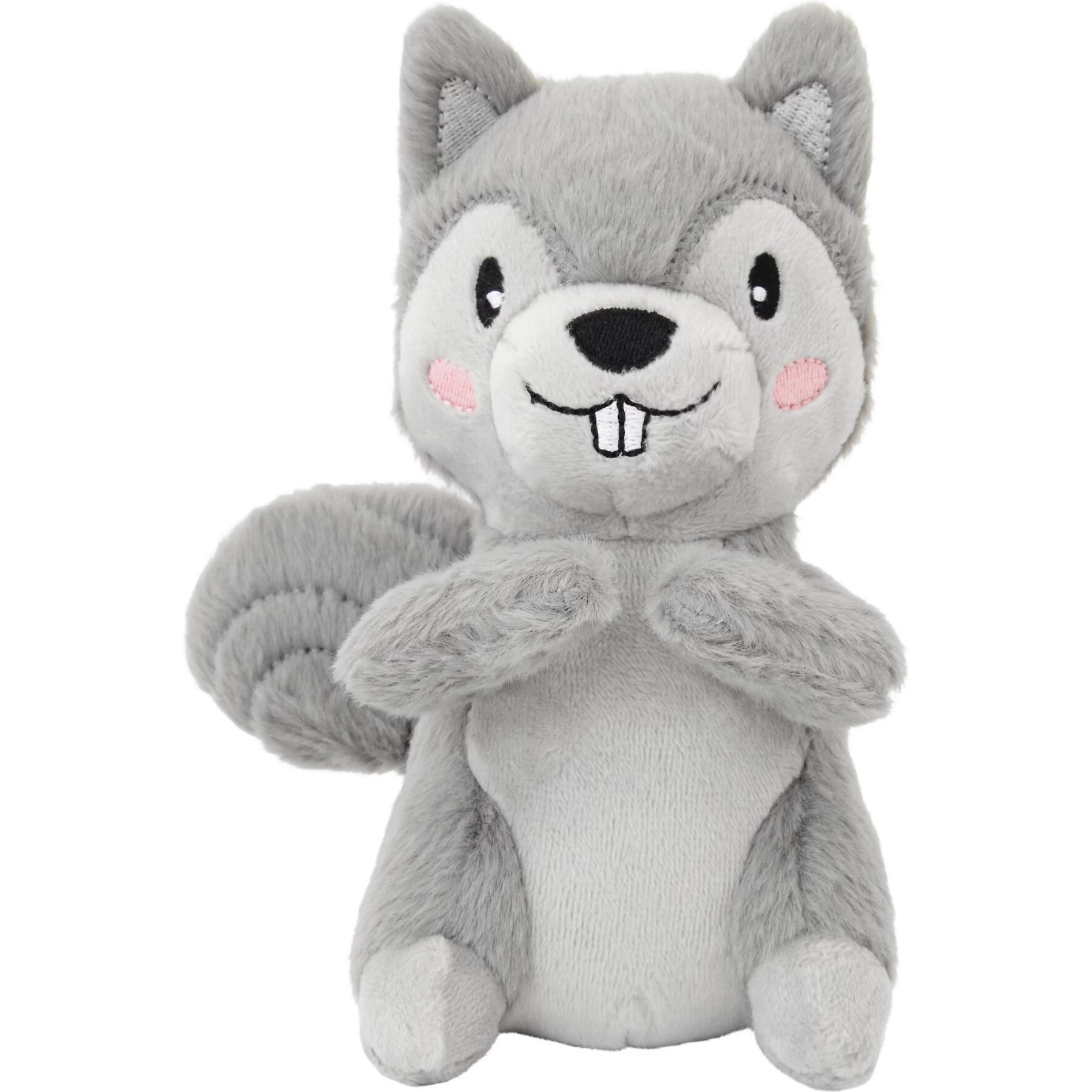 Frisco Camping Squirrel Plush Squeaky Dog Toy 1 Frisco Camping Squirrel Plush Squeaky Dog Toy