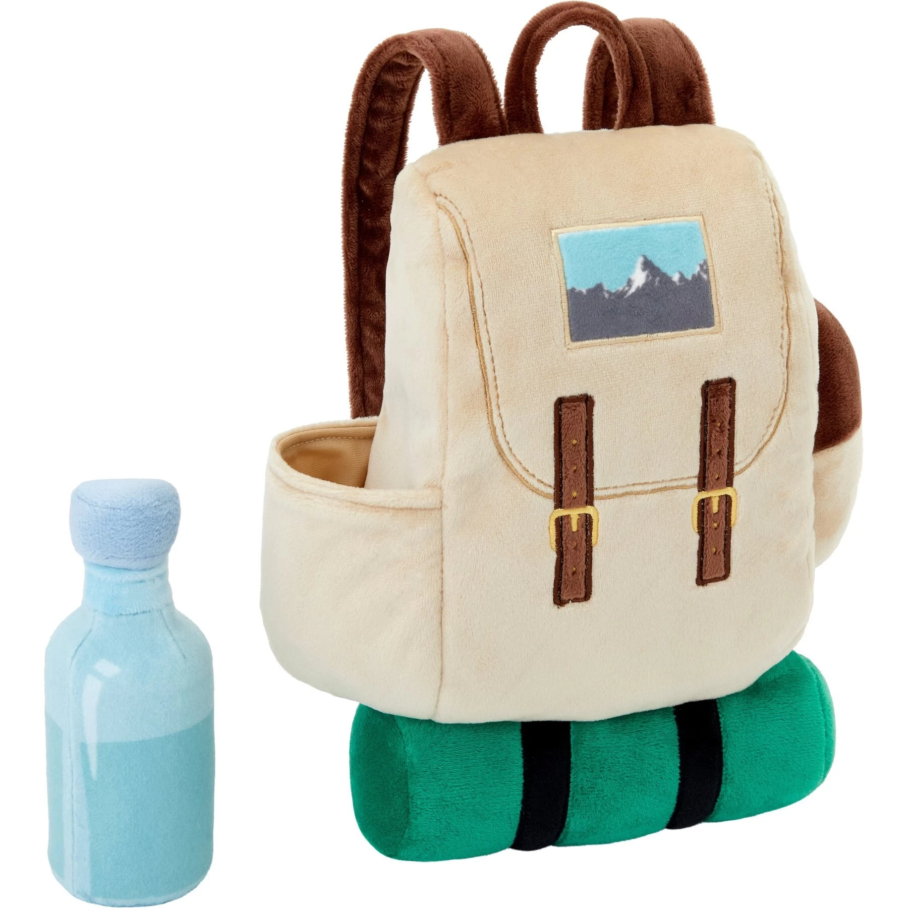 Frisco Camping Backpack Plush Squeaky Dog Toy 1 Frisco Camping Backpack Plush Squeaky Dog Toy