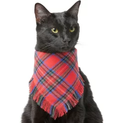 Frisco Red/Green Plaid Dog & Cat Flannel Bandana -Frisco Shop 276201 PT2. AC SS1800 V1637715100