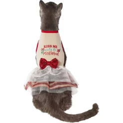 Frisco Kiss Me Under The Mistletoe Dog & Cat Dress -Frisco Shop 276335 PT2. AC SS1800 V1637656899