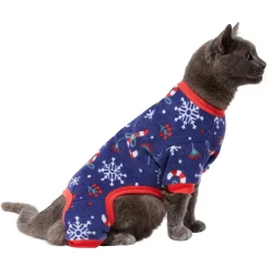 Frisco Snowy Nights Dog & Cat Cozy Polar Fleece PJs -Frisco Shop 276448 PT2. AC SS1800 V1637683010
