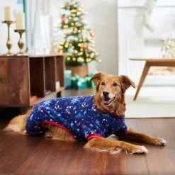Frisco Snowy Nights Dog & Cat Cozy Polar Fleece PJs -Frisco Shop 276448 PT5. AC SS1800 V1637672189