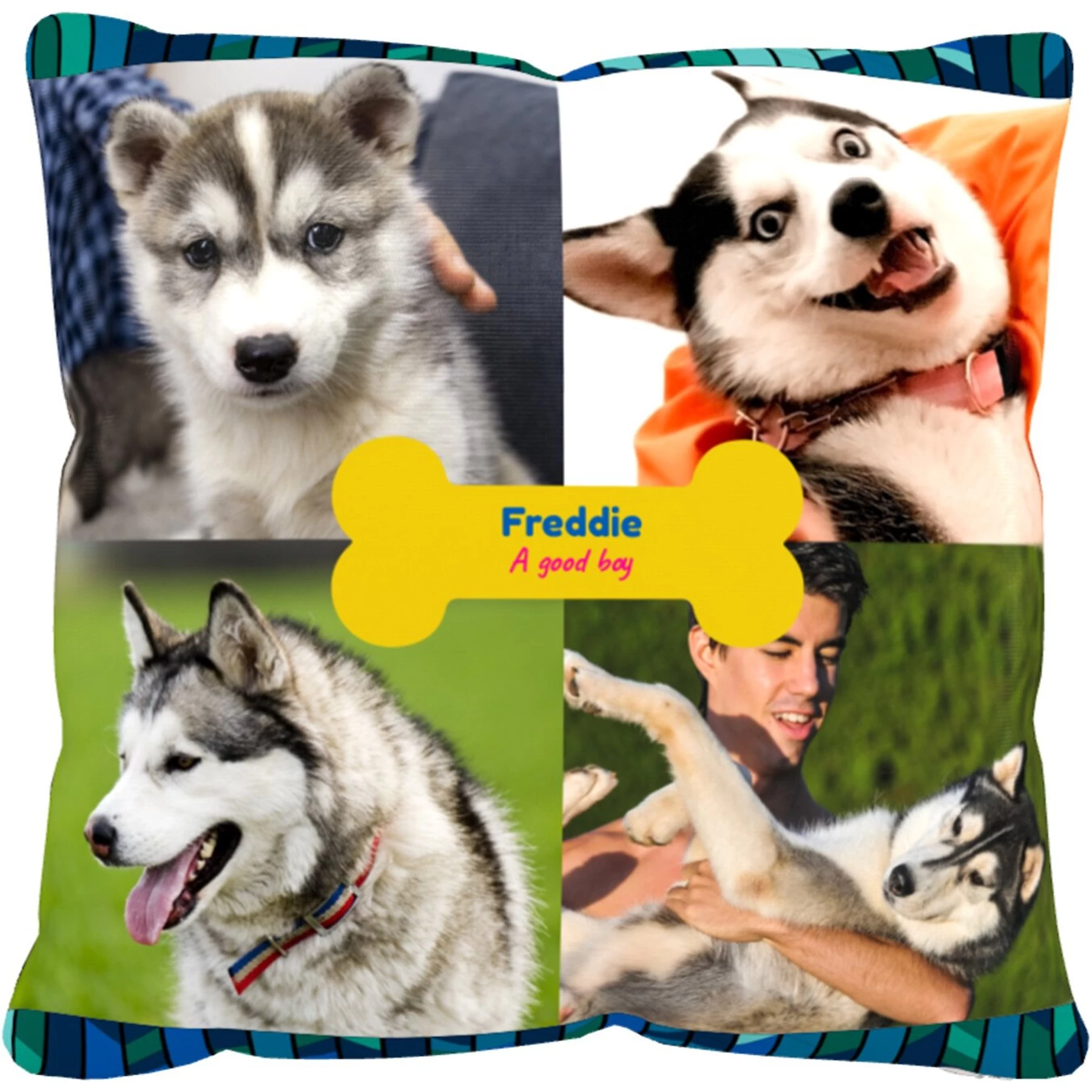 Frisco "Contemporary #2" Throw Pillow 16 X 16 3 Frisco "Contemporary #2" Throw Pillow 16 X 16 - Image 3