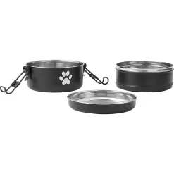 Frisco Travel Stainless Steel Dog & Cat Bowl -Frisco Shop 277509 PT4. AC SS1800 V1627935111