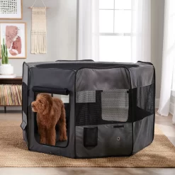 Frisco Soft-Sided Dog, Cat & Small Pet Exercise Playpen