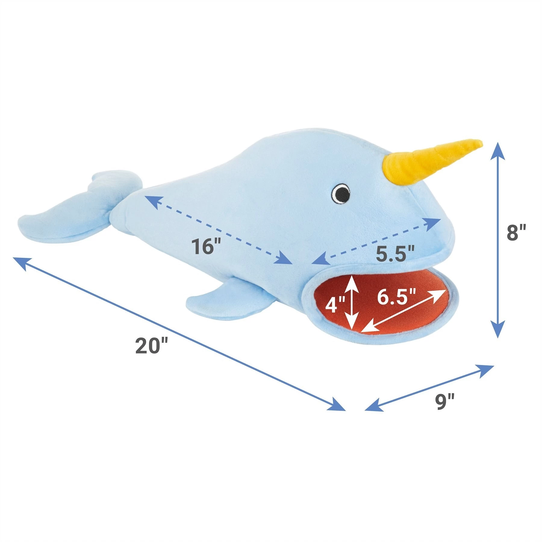 Frisco Narwhal Small Pet Cave 2 Frisco Narwhal Small Pet Cave - Image 2